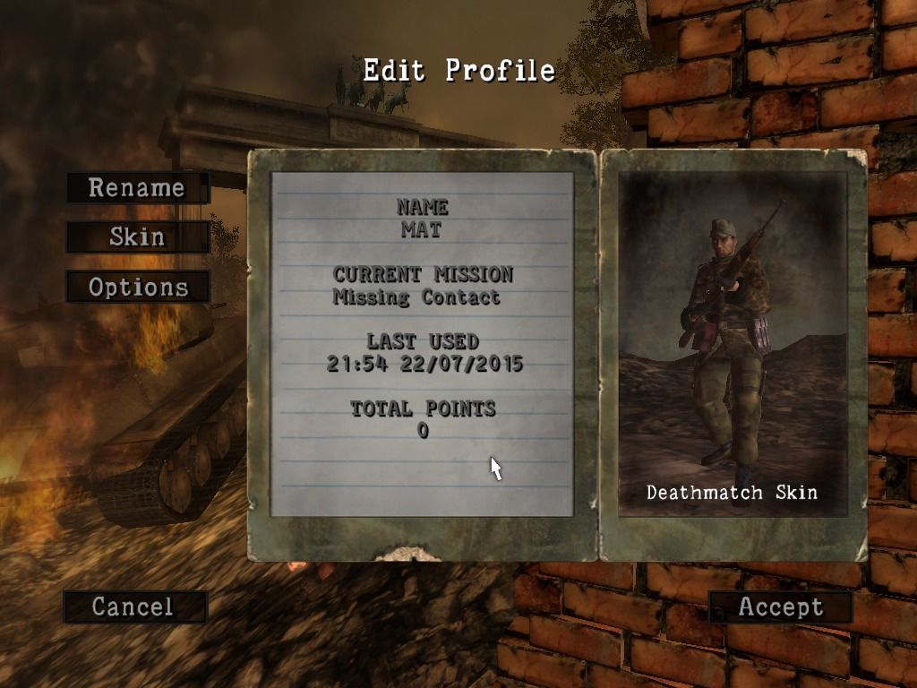 Sniper Elite screenshot 5 for Playstation 2